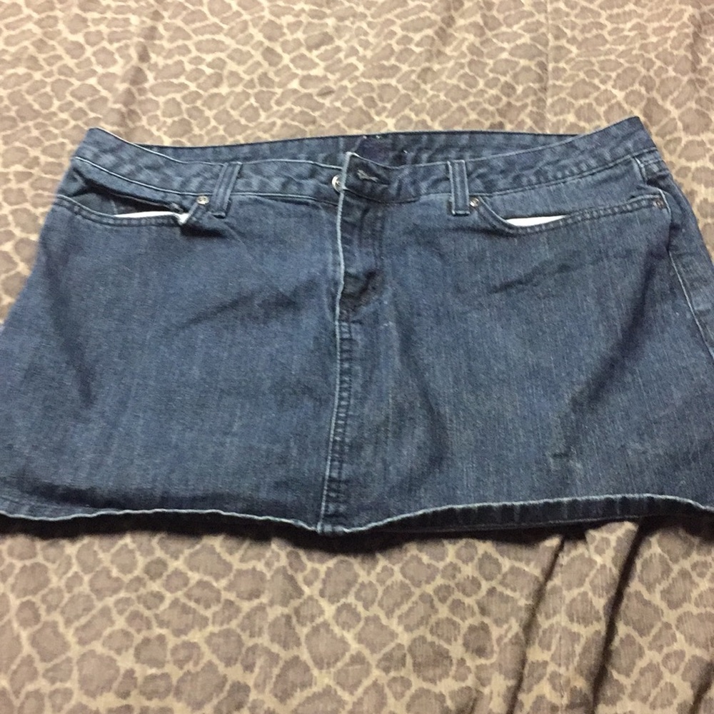 Jean skirt